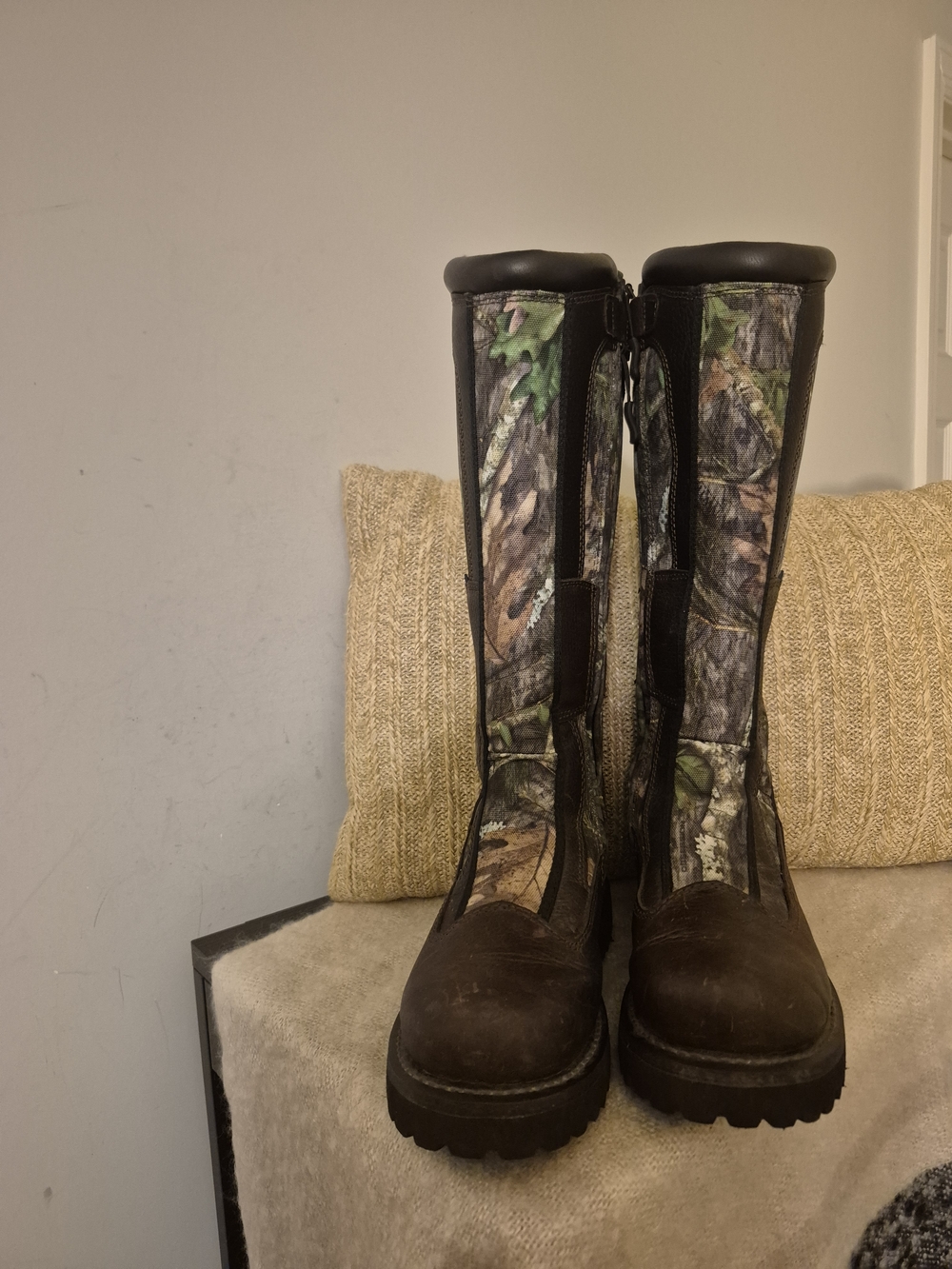 Womens Snake Boots Snake Proof Camo Boots Waterproof Camo Hunting Boots 8.5M